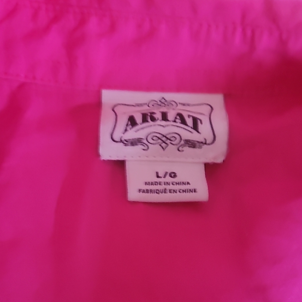 Ariat Fuchsia Top